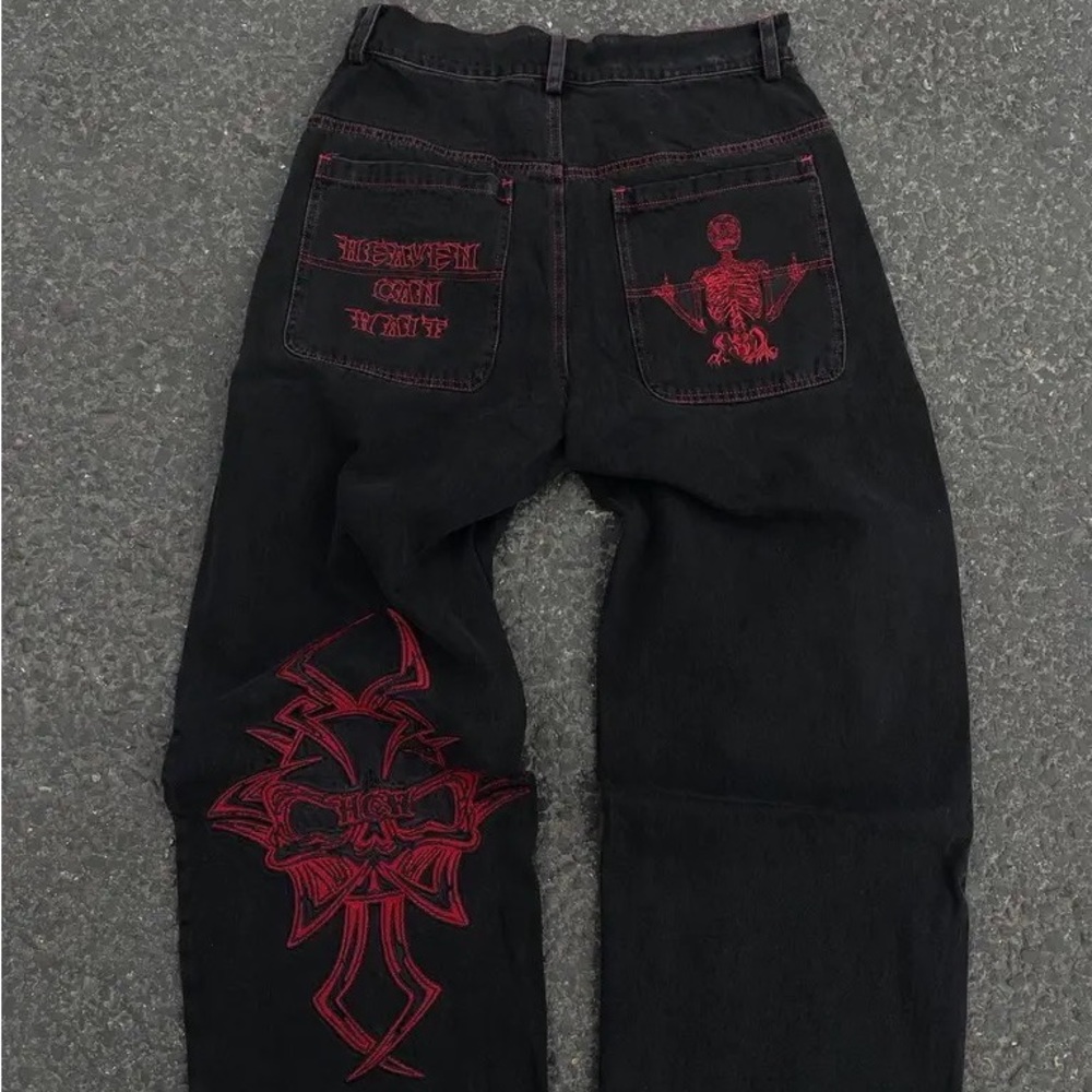 Graphic Jeans y2k